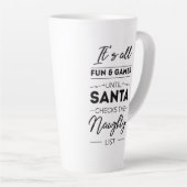 Es ist alles Spaß & Spiele, bis santa Karos das Üb Milchtasse (Rechte Ecke)