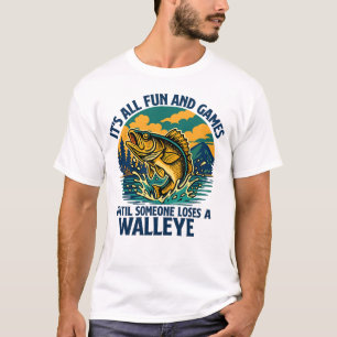 Es ist alles Spaß und Spiel, bis jemand einen Glas T-Shirt