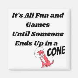 Es ist alles Spaß und Spiele bis jemand .. Kon Magnet