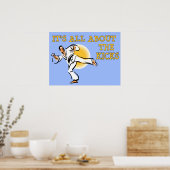 Es ist alles über das Kicks Martial Arts Poster (Küche)