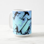 Es ist alles über den Scooter - Scooter-Rider Kaffeetasse (Vorderseite Links)