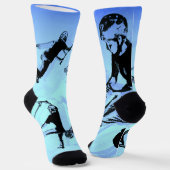 Es ist alles über den Scooter! - Scooter Trick Soc Socken (Gewinkelt)