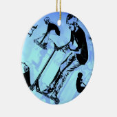 Es ist alles über den Scooter! - Scooter Tricks Keramik Ornament (Rechts)