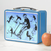 Es ist alles über den Scooter! - Scooter Tricks Metall Brotdose (Beispiel)