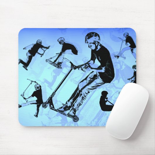 Es ist alles über den Scooter! - Scooter Tricks Mousepad (Mit Mouse)