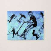 Es ist alles über den Scooter! - Scooter Tricks Puzzle (Horizontal)