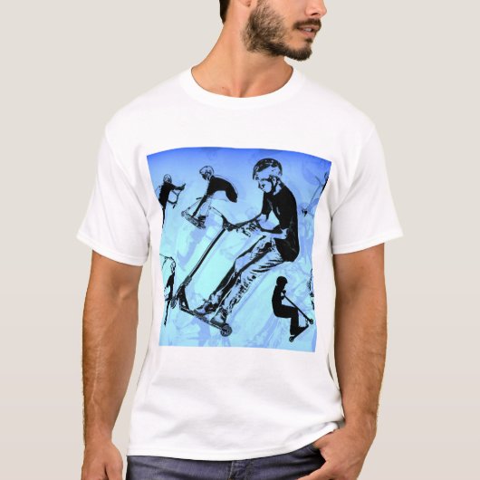 Es ist alles über den Scooter! - Scooter Tricks T-Shirt (Vorderseite)