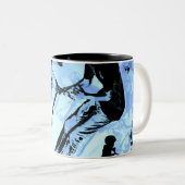 Es ist alles über den Scooter! - Scooter Tricks Zweifarbige Tasse (VorderseiteRechts)