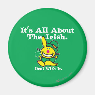 Es ist alles über die Iren (grün) Magnet