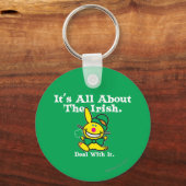 Es ist alles über die Iren (grün) Schlüsselanhänger (Vorderseite)