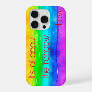 Es ist alles über die Regenbogenliebe 03 iPhone 15 Pro Hülle