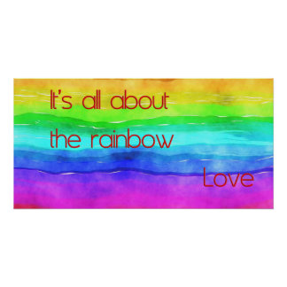 Es ist alles über die Regenbogenliebe 03 Poster