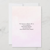 ES IST ALLES ÜBER JESUS Logo QR Code Kirche OSTERN Einladung (Rückseite)