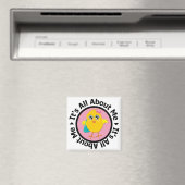 Es ist alles über mich kick (pink) magnet (In Situ (Geschirrspüler))