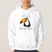 Es ist alles, was der Toucan verblasst Hoodie (Vorderseite)