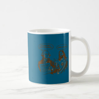 Es ist, als ob sie nicht zuhören, Mann, ich weiß, Kaffeetasse
