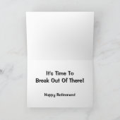 Es ist an der Zeit, den Spaß der Rentenzahlungen z Karte (Innenseite)