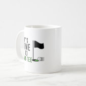 Es ist an der Zeit, die Tasse zu parat (Vorderseite Links)