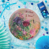 Es ist an der Zeit, Napkins zu weinen Pappteller (Party)