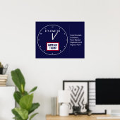 Es ist an der Zeit, Trumps Amtsenthebung durch den Poster (Heimbüro)