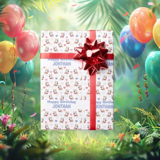 Es ist an der Zeit, zu feiern Geschenkpapier