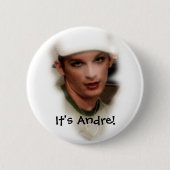 Es ist Andre! Knopf Button (Vorderseite)