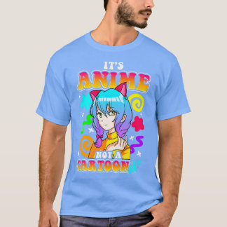 Es ist Anime kein Cartoon Kinder Mädchen Kawaii Ja T-Shirt