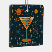 Es ist Atomic Martini Time Cosmic Stars Keramikornament (Rechts)