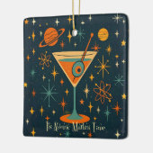 Es ist Atomic Martini Time Cosmic Stars Keramikornament (Links)