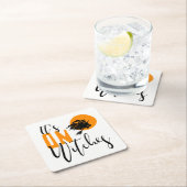 Es ist auf Hexen ID442 Rechteckiger Pappuntersetzer (Vor Ort)