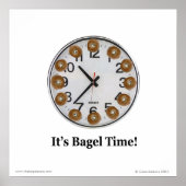 Es ist Bagel Time! Poster (Vorne)