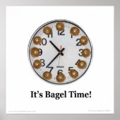 Es ist Bagel Time! Poster (Vorne)