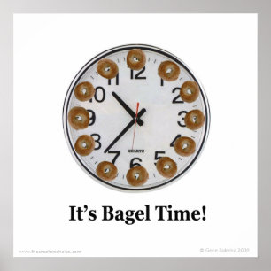 Es ist Bagel Time! Poster