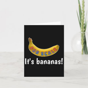 Es ist Banana (für Maßstab) Starship Funny T-Shirt Karte