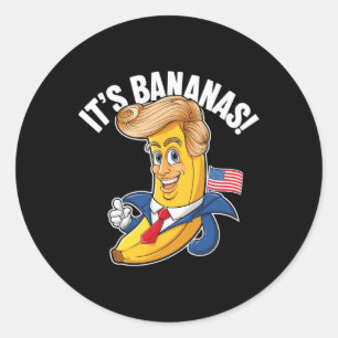 Es ist Bananen (für Maßstab) Starship Funny Meme S Runder Aufkleber