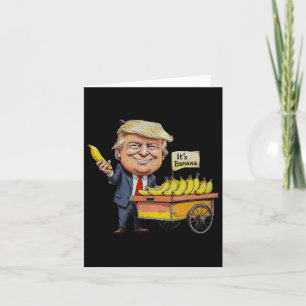 Es ist Bananen (für Maßstäbe) Funny Trump Bananas Karte