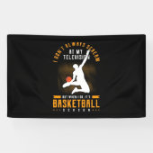 Es ist Basketballsaison Banner (Horizontal)