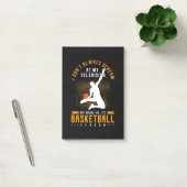 Es ist Basketballsaison Post-it Klebezettel (Büro)