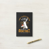 Es ist Basketballsaison Post-it Klebezettel (Auf Schreibtisch)