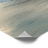 Es ist Beach O'Clock Poster (Ecke)