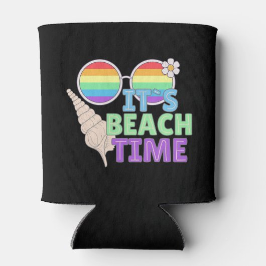 Es ist Beach Time Dosenkühler (Rückseite)