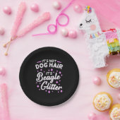 Es ist Beagle Hund Glitzer Pappteller (Party)