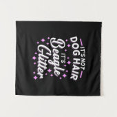 Es ist Beagle Hund Glitzer Wandteppich (Vorderseite (Horizontal))