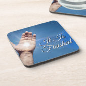 Es ist beendet getränkeuntersetzer (Linke Seite)