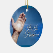 Es ist beendet keramik ornament (Rechts)