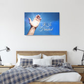 Es ist beendet leinwanddruck (Insitu (Schlafzimmer))