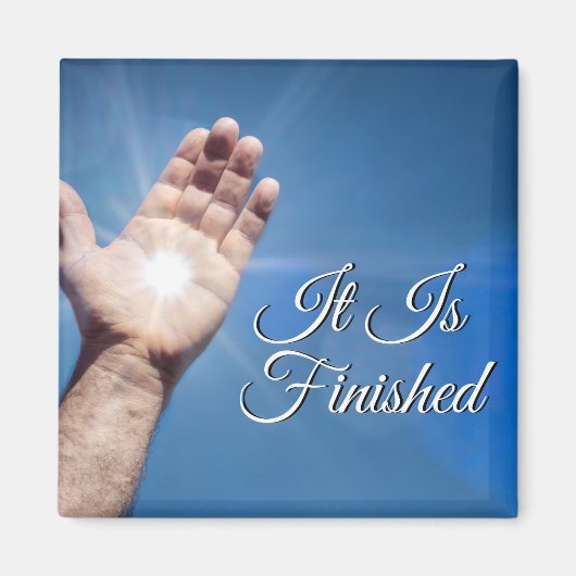 Es ist beendet magnet (Vorne)