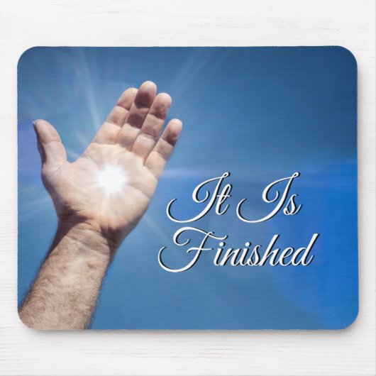 Es ist beendet mousepad (Vorne)