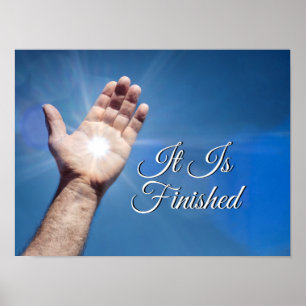 Es ist beendet poster