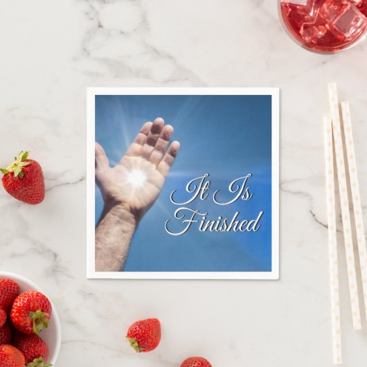 Es ist beendet serviette (Beispiel)